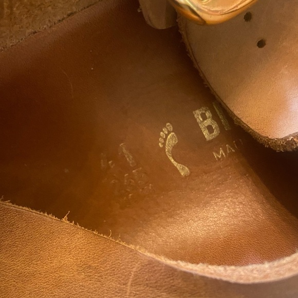 Birkenstock Women's Milano Big Buckle Sandals Sz 41 Narrow - Picture 6 of 6